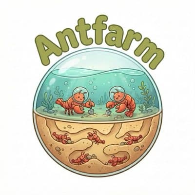 Antfarm logo - multi-agent workflow engine for OpenClaw